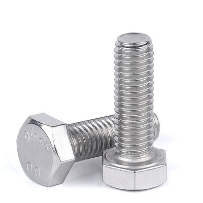 Structural Unc Thread Din933 304 Stainless Steel Bolts