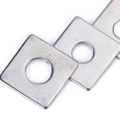 SUS304 Square Hole Washer Din434 Stainless Steel Square Washers