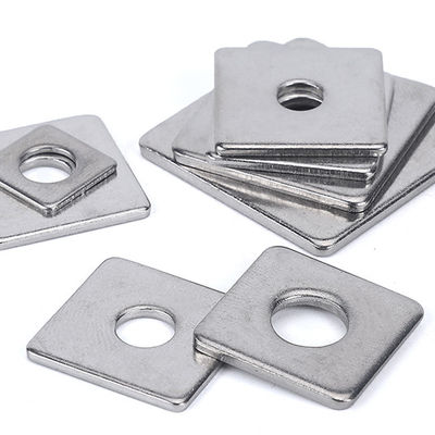 SUS304 Square Hole Washer Din434 Stainless Steel Square Washers