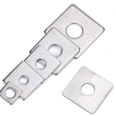 SUS304 Square Hole Washer Din434 Stainless Steel Square Washers