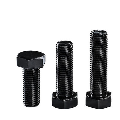 DIN ANSI standard Grade 5 Black Steel Bolts  Sample Available