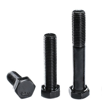 DIN ANSI standard Grade 5 Black Steel Bolts  Sample Available