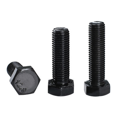 DIN ANSI standard Grade 5 Black Steel Bolts  Sample Available