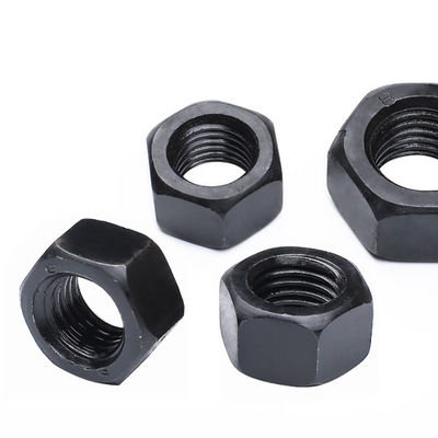 Grade 2 5 8  Black M6-M68 Din934 Hex Nuts And Washers