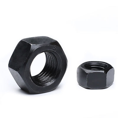 Grade 2 5 8  Black M6-M68 Din934 Hex Nuts And Washers