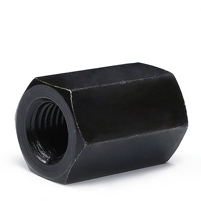 Black Fastener Long Round M6-M70 Hex Coupling Nuts And Washers