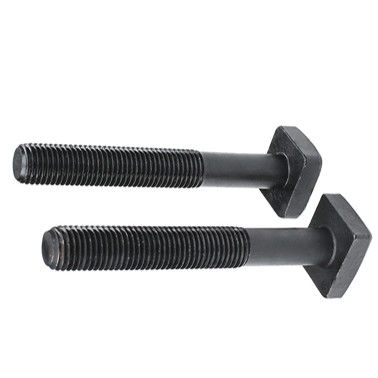 Class4.8 Grade 2 Black Hammer Head  T Bolt metric Threaded
