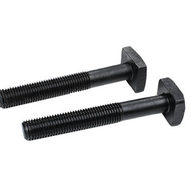 Class4.8 Grade 2 Black Hammer Head  T Bolt metric Threaded