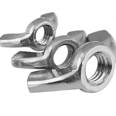 SS304 SS316 A2-70 A4-80 Bright Butterfly Nuts And Washers