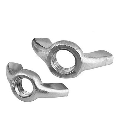 SS304 SS316 A2-70 A4-80 Bright Butterfly Nuts And Washers