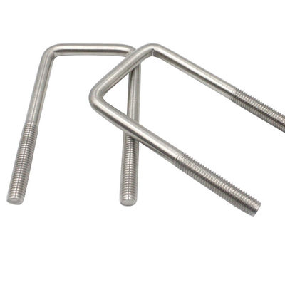 Anti Rust A2-70 A4-80 316 Stainless Steel Square U Bolts Bright  Finish
