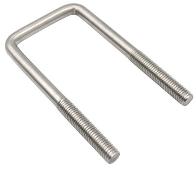Anti Rust A2-70 A4-80 316 Stainless Steel Square U Bolts Bright  Finish