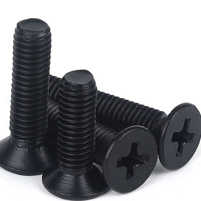 Class8.8 Zinc Plated ZYP HDG Countersunk Screw Bolts Cross Head Screw