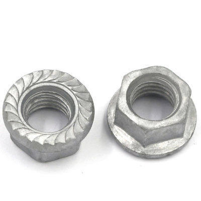 HDG M8-M74 Grade 8 Flange Nuts And Washers Carbon steel