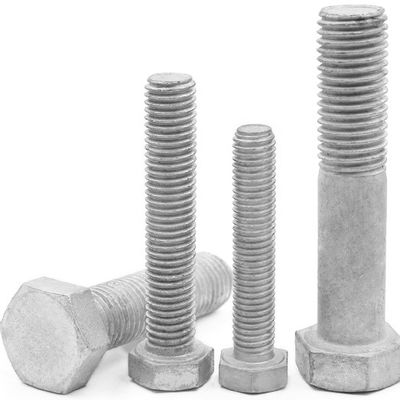 Class6.8 Grade 2 Steel Bolts  DIN931 DIN933 Grade 8 Hex Bolts