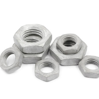 Carbon Steel Class4.8 m6 Hexagon Head Nuts And Washers