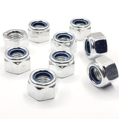 ZYP HDG Black Dacromet M10 Nylon Lock Nuts And Washers