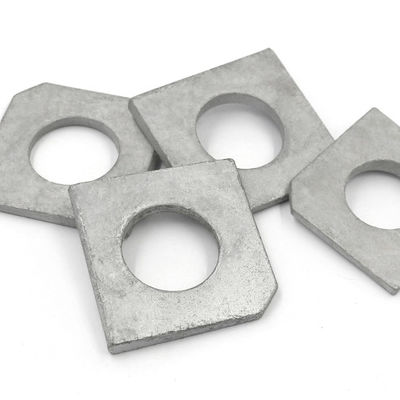 Class6.8 M12 Taper Washer / Hot Dip Galvanized Square Taper Washer