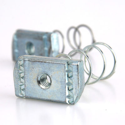 Class4.8 Carbon Steel Nuts And Washers Gavalnized M10 Spring Nuts