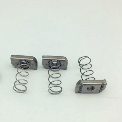 SS304 SS316 M10 M12 M14 HDG Spring Channel Nuts And Washers