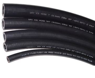 medical 100m length OD25mm Dry Ice Hose / 1/2 Inch Id Sandblasting Hose