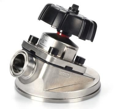 SS316L Sanitary Diaphragm Valve / DN25-DN50 2 Inch Diaphragm Valve