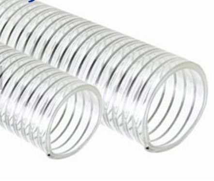 50m/Roll PU Suction Hose , 6mm thick 5/8 Suction Hose With Wire Helix