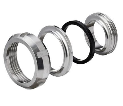 ISO9001 Approved Equal SMS Sanitary Pipe Fittings Round Head