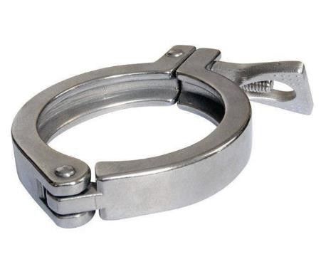 3A DIN Sanitary Pipe Fittings TC 8 Inch Heavy Duty Hose Clamp