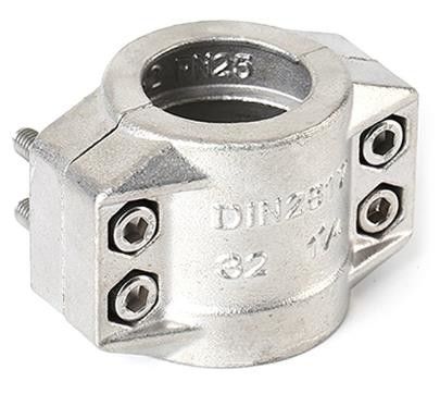 EN14420 DIN 2817 Standard 22mm Hose Clamp Stainless Steel Bolt Clamps