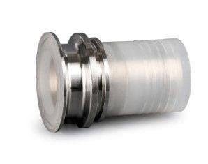 Equal Shape 12.7mm PTFE Lined Pipe Fittings 1/2 Inch Tri Clamp