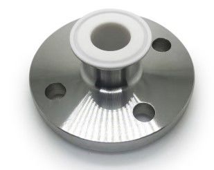 Forged 3A PTFE Lined Pipe Fittings 1.5 Tri Clamp Fittings And Flange