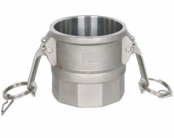 G2 Thread PTFE Lined Pipe Fittings 2 Inch Camlock Fittings D Adaptor
