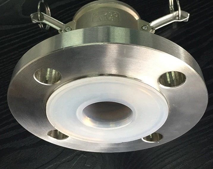 SS316L PTFE Lined Pipe Fittings 4 Inch Rigid Flange Coupling