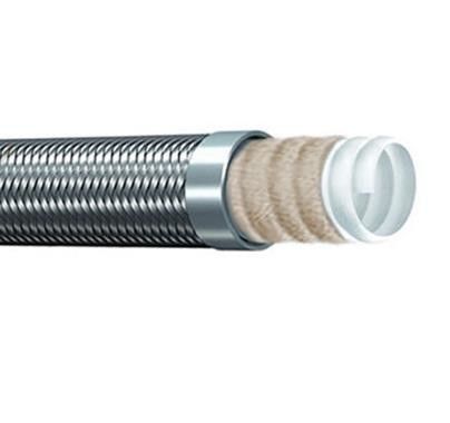 Glassfiber Reinforced 50.8mm Id Ptfe Lined Fuel Hose 61.7mm OD