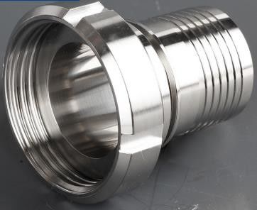 Round Head DIN11851 Female Hose Fitting 100mm 4 Inch Hose Adapter