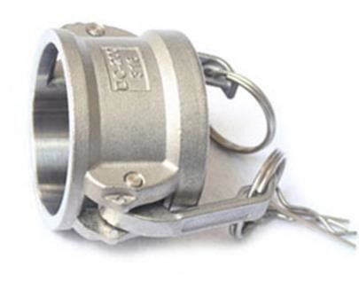 Stainless steel quick coupling camlock type DC for hose fitting