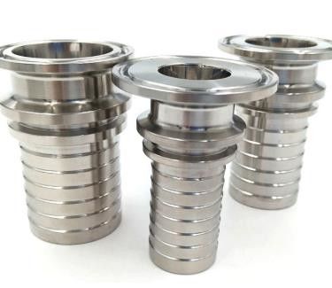 SS304 3A Stainless Steel Hose Couplings 76mm 3 Inch Tri Clamp Fittings