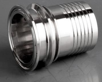 Food Grade 50mm 316L Stainless Steel Hose Couplings 2 Inch Tri Clamp Ferrule