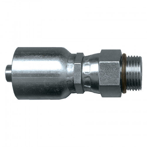 10G43-6-6  Steel Hose Fittings Male O Ring Swivel BSP Standard