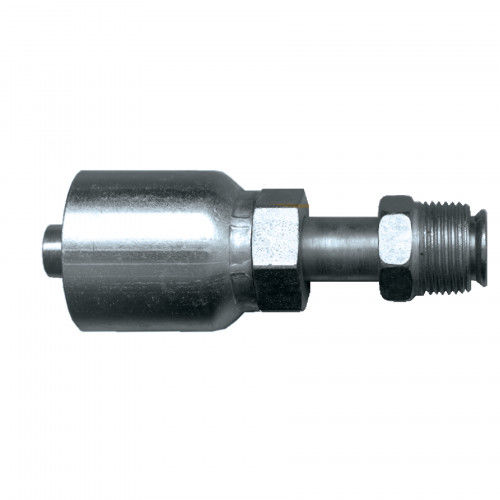 R16 Steel Hose Fittings 45 Degree Male Inverted Flare Fitting