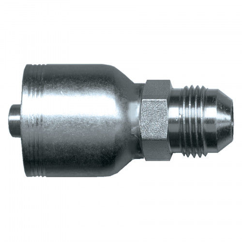 Cr3  Plating Sae 37 Degree Fittings Metal Hose Adapter Erosion Resistant