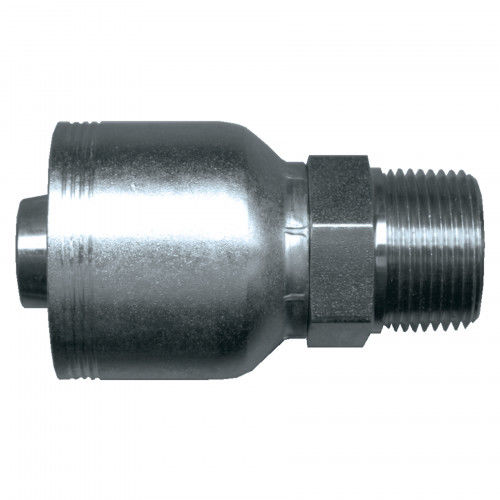 SAEJ514 standard Steel Hose Fittings Threaded Male Pipe Coupling