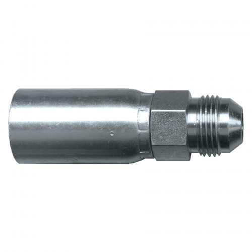 TS16949 Sae 37 Degree Flare Fittings / Hydraulic Hose End Fittings