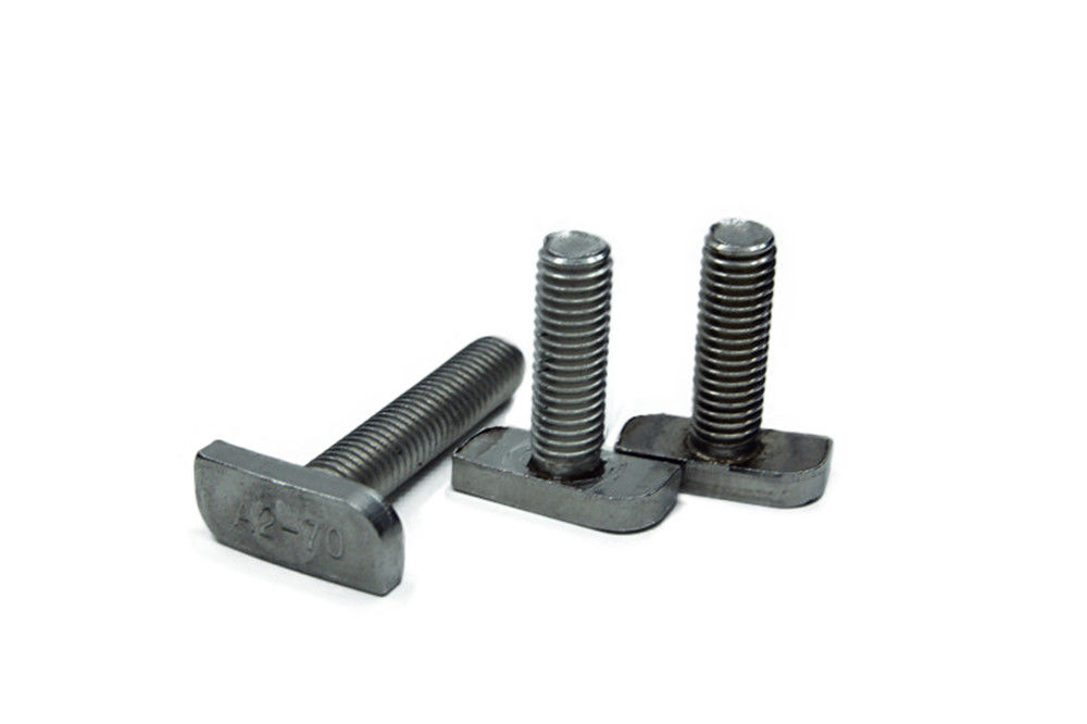 Stainless steel A2-70 A4-80 M8 M10 Din188 quality Solar T Slot Bolt