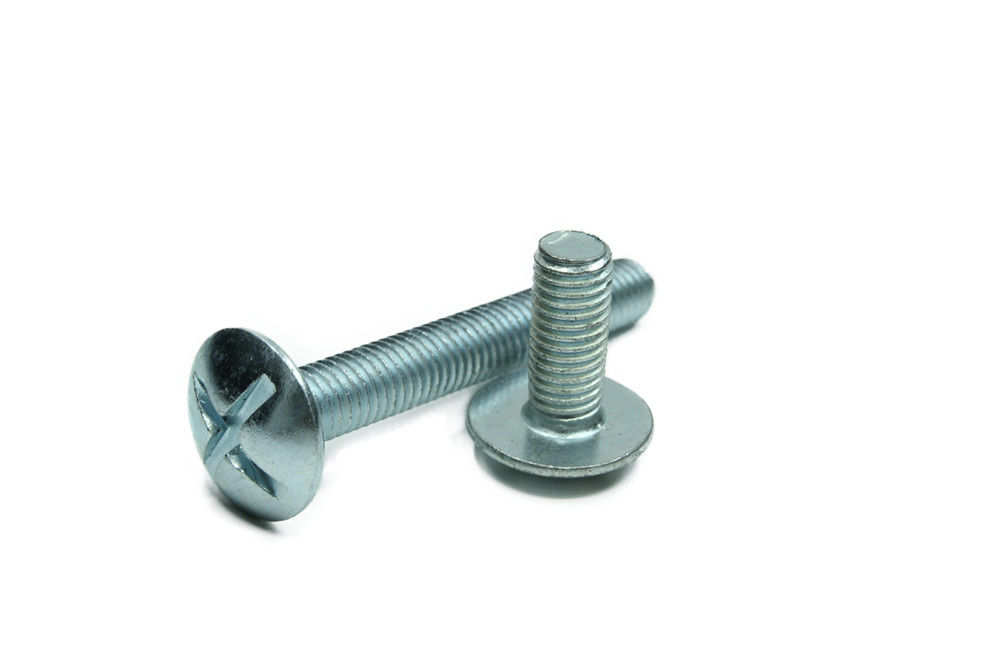 Carbon steel Zinc Plated HDG  Round Ball Head Roofing Bolt And Fastener