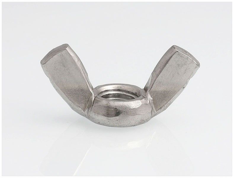 Stainless steel 304 316 Bright Butterfly Nut DIN315 Round Wing Nuts
