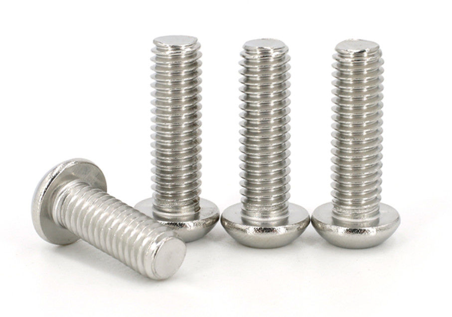 Stainless Steel Machine Screws 304 ISO 7380 Hexagon Socket Button Head Screws
