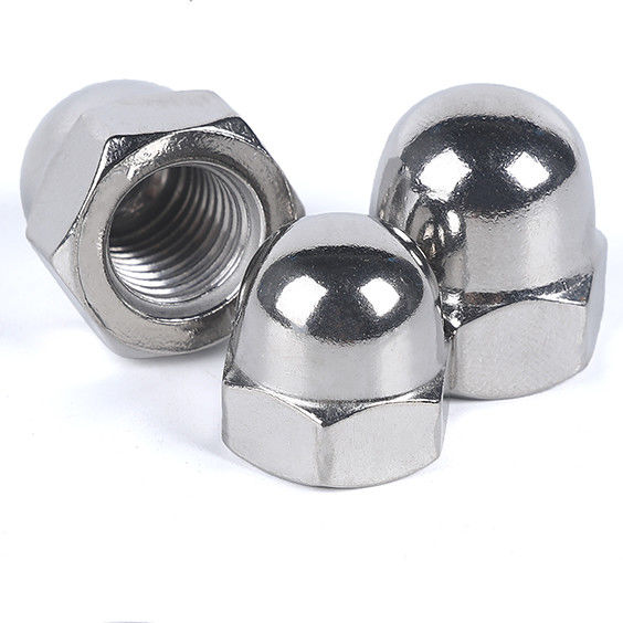 Stainless Steel SS304 SS316 A2-70 A4-80 Bright Hex Dome Bright Cap nuts