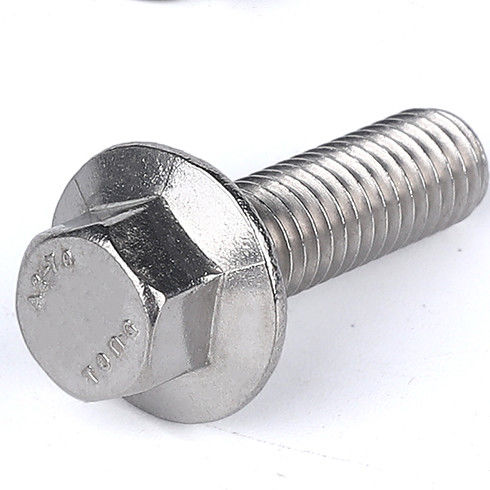 Metric Din6921 DIN6923 Serrated Hex Flange Bolt And Nuts  JIS Standard